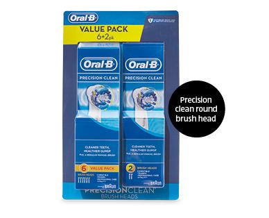 Oral-B Precision Clean Brush Heads 8pk