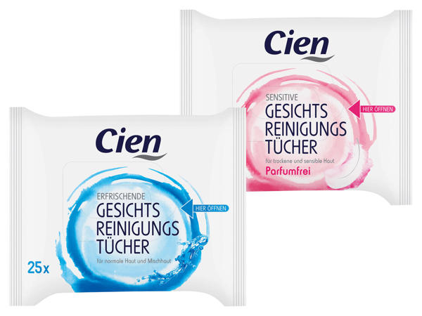 CIEN Gesichts-Reinigungstücher