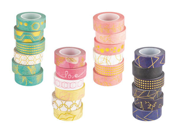 UNITED OFFICE(R) Washi-tape 6-pak