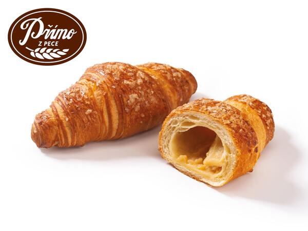 CROISSANT S MÁSLEM S VANILKOU A KARAMELEM
