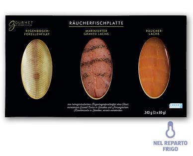 GOURMET Piatto di pesce affumicato
