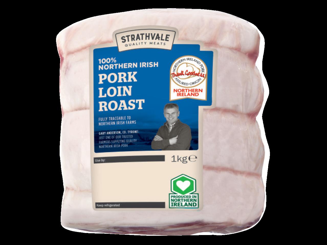Fresh Northern Irish Pork Loin Roast