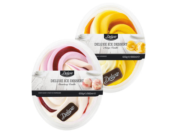 Luxury Ice Cream Dessert