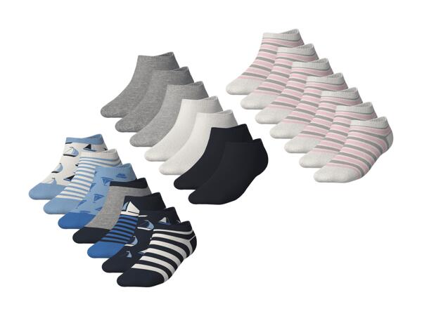 Socquettes, set de 7 paires