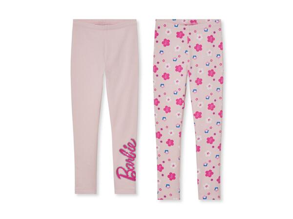 Girls' Thermal Leggings, 2 pieces