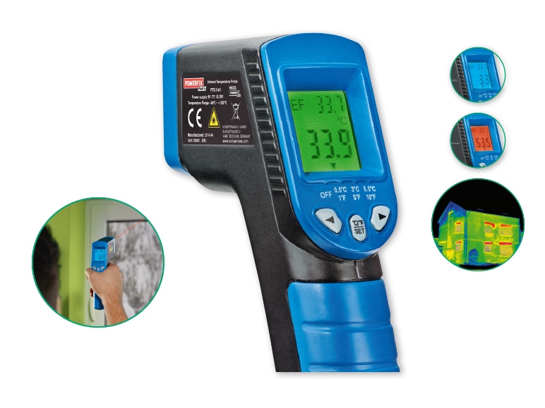 Powerfix Profi Infrared Temperature Scanner