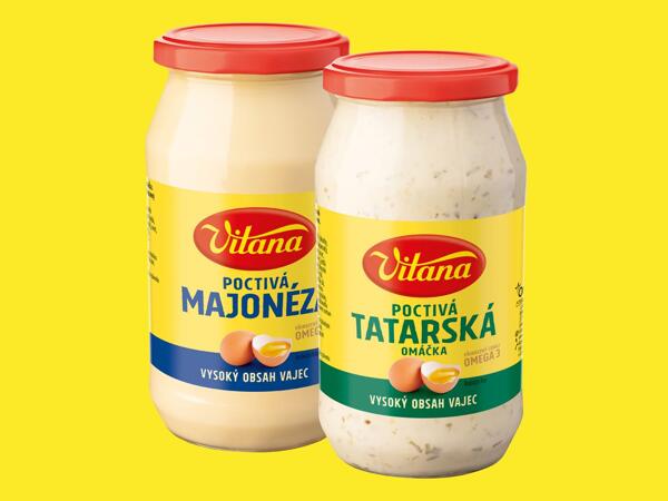 VITANA TATARSKÁ OMÁČKA / MAJONÉZA