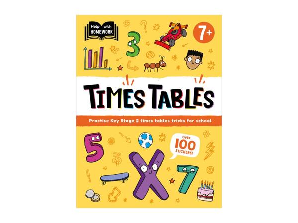 IGLOO Books Help With Homework Book - Age 7+ Times Tables