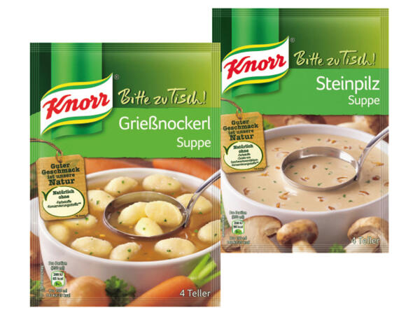 Knorr Bitte zu Tisch! Suppe