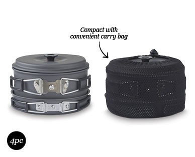 Camping Cookware Set 4pc