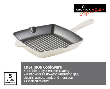 Cast Iron Griddle Pan 26cm