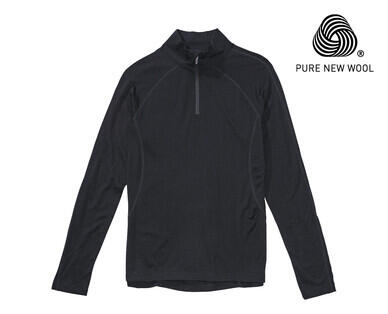 Adult's Merino Quarter Zip Top