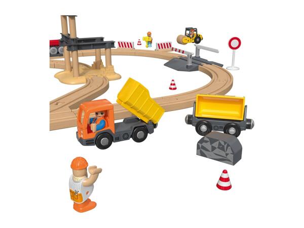 Playtive Construction Site/​Amusement Park Train Set