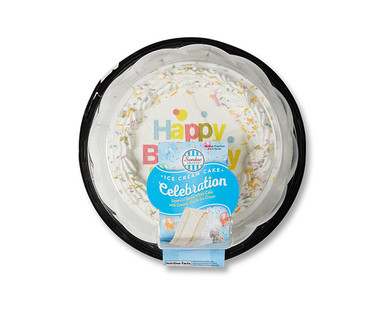 Sundae Shoppe Patriotic or Celebration Ice Cream Cake