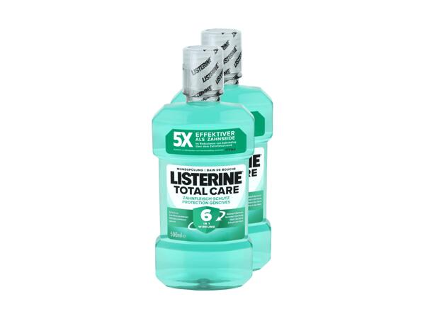 Bain de bouche Listerine en pack de 2