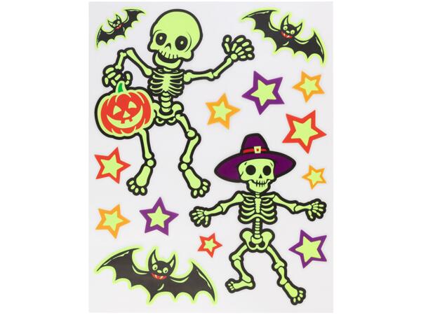 Fluorescent Halloween Stickers