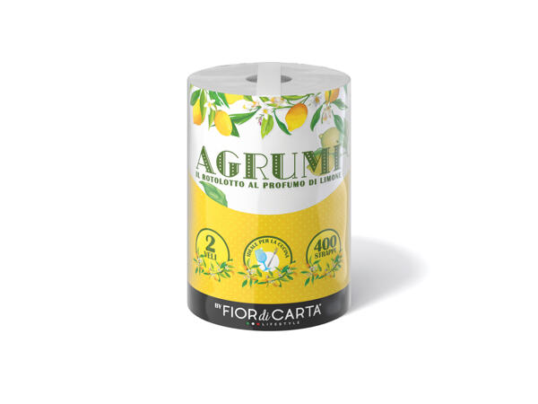 Lemon-scented Kitchen Roll 2-ply