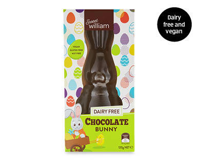 Sweet William Dairy Free Vegan Bunny 120g