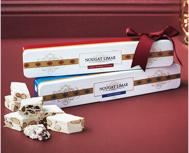 Nougat Limar Vanilla Almond Gift Tin 150g