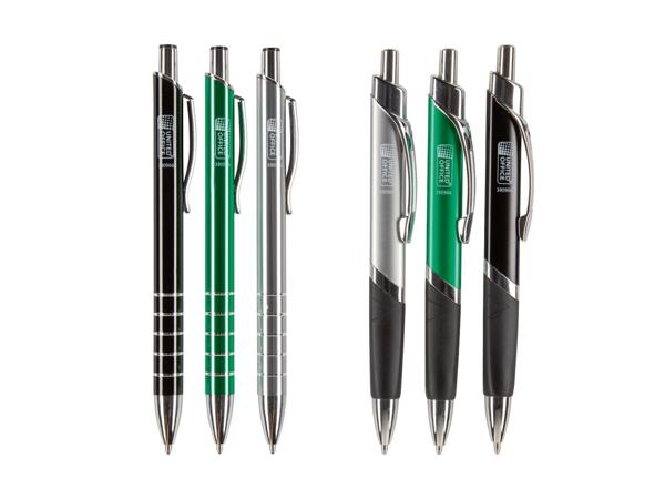 Stylo à billes en métal, lot de 3