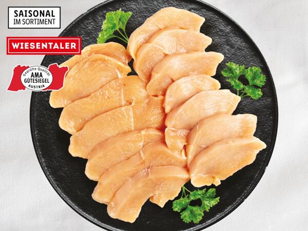 Frische Maishendl Mini-Filetschnitzel