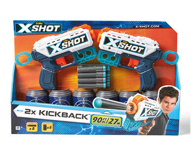 X Shot Kickback Double Pack