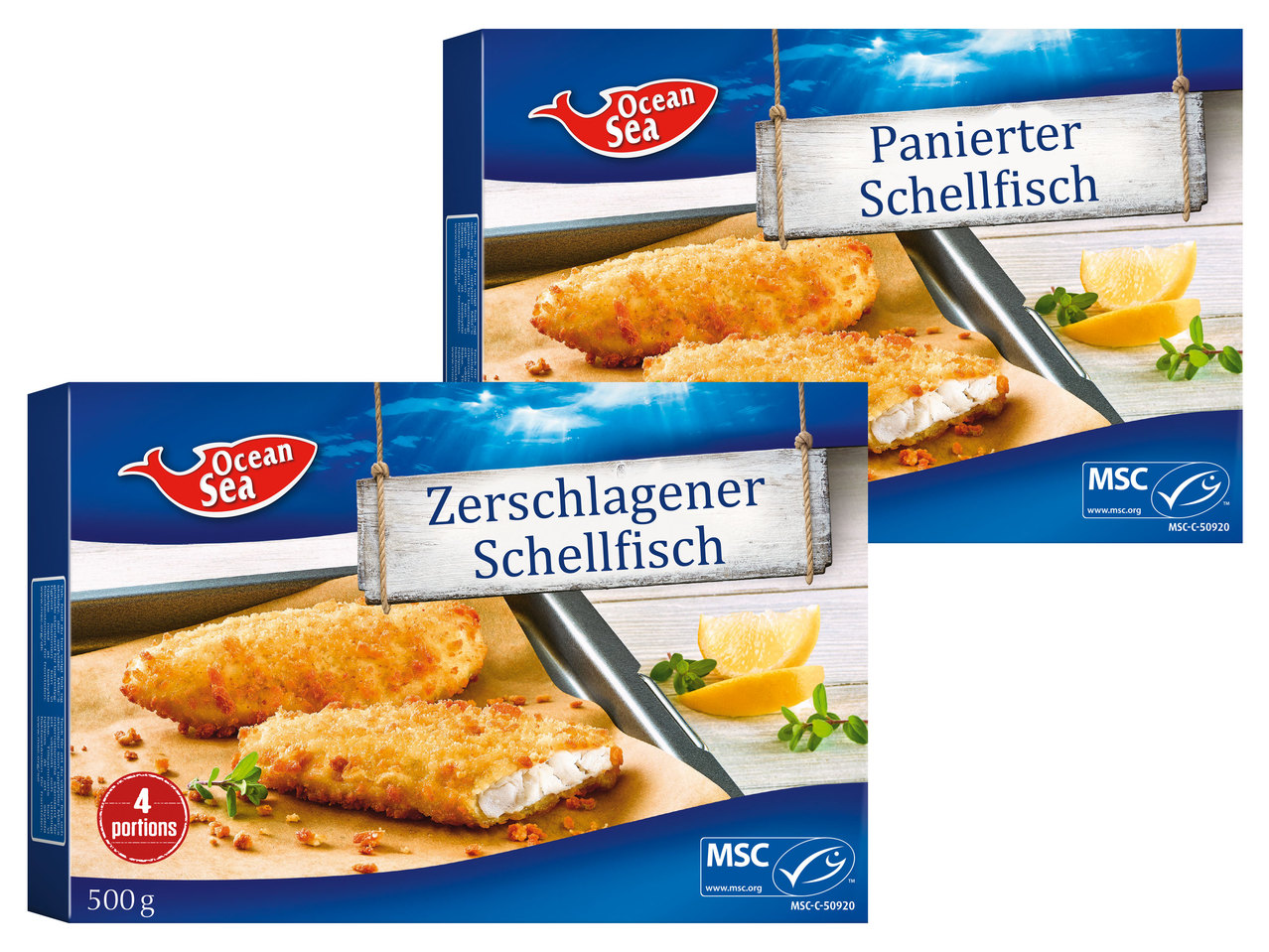 OCEAN SEA Schellfisch paniert