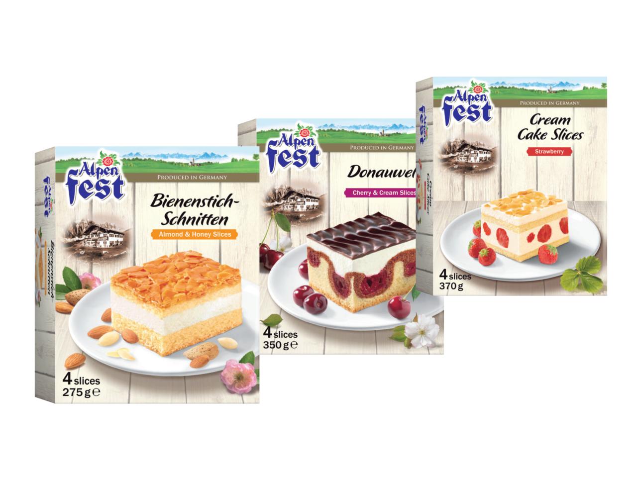 ALPENFEST Gateau Slices