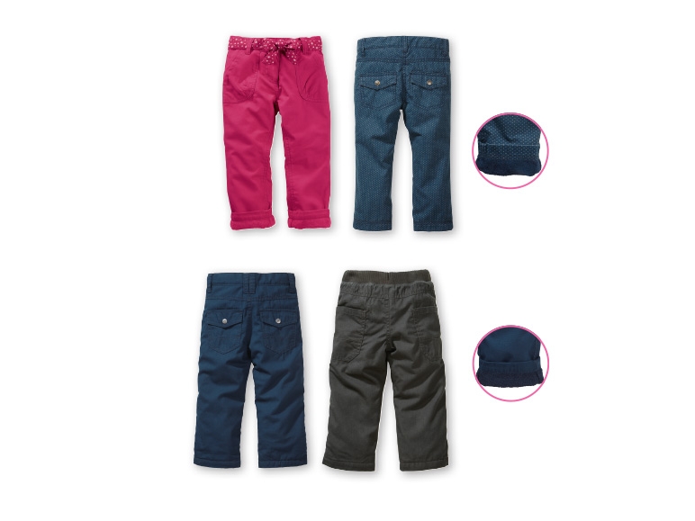 Lupilu Girls' or Boys' Thermal Trousers