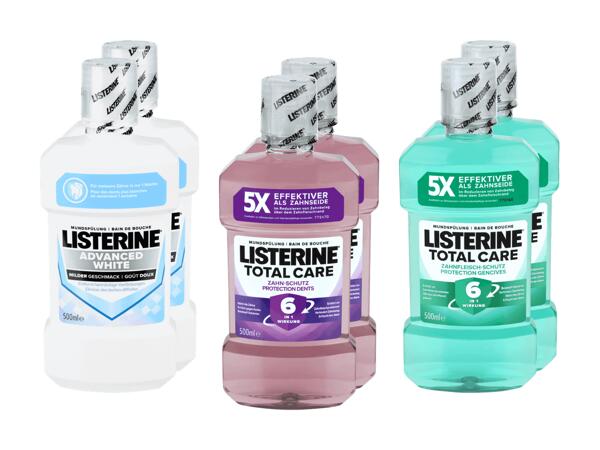 Bain de bouche Listerine, pack de 2