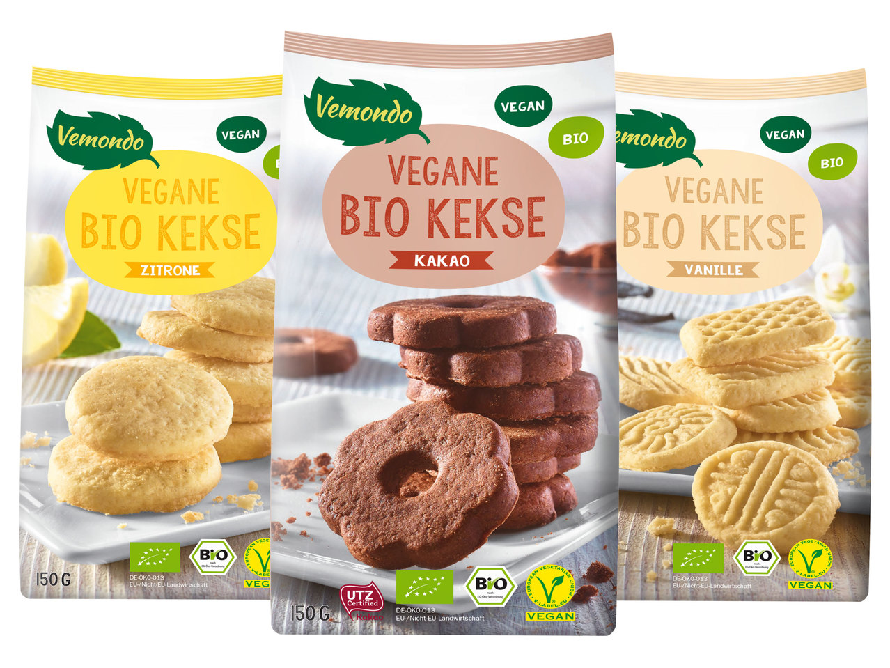 VEMONDO Vegane Bio Kekse