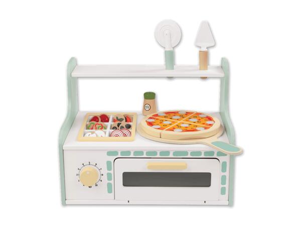 Holz-Eiswagen/Pizzaofen