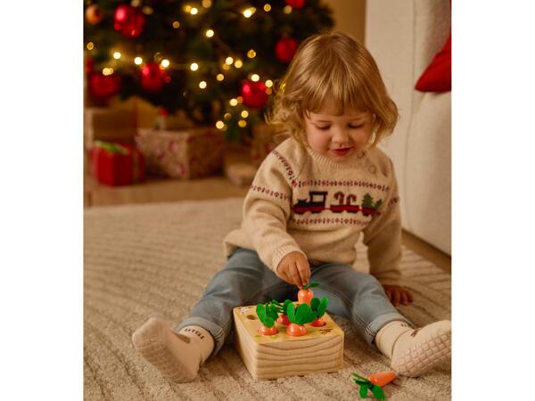 Montessori Woodengame "Stick, Memory, Letter Cube, Carrot Peg or Cactus Peggame"