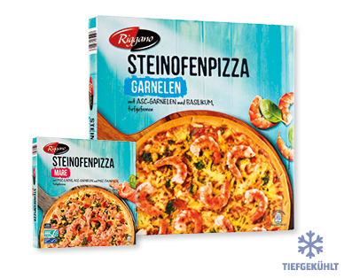 RIGGANO(R) Steinofenpizza mit Meeresfrüchten