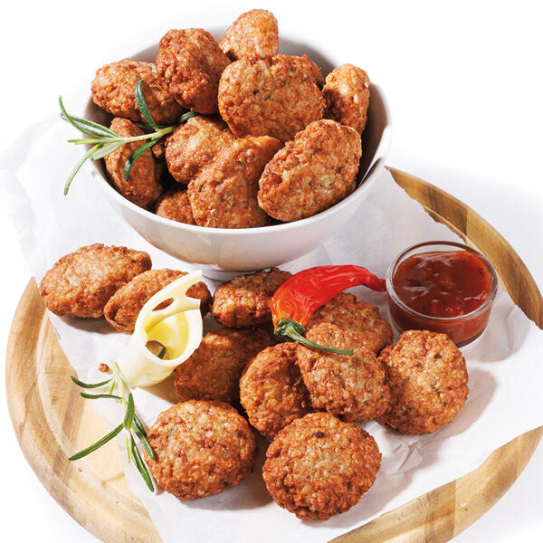 Mini Frikadellen mit Füllung