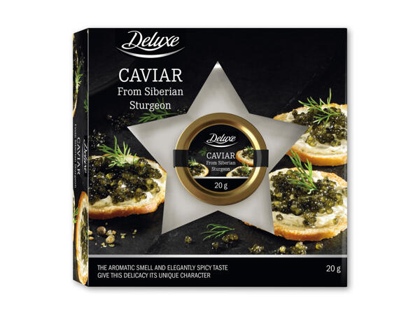 Sibirisk stør caviar