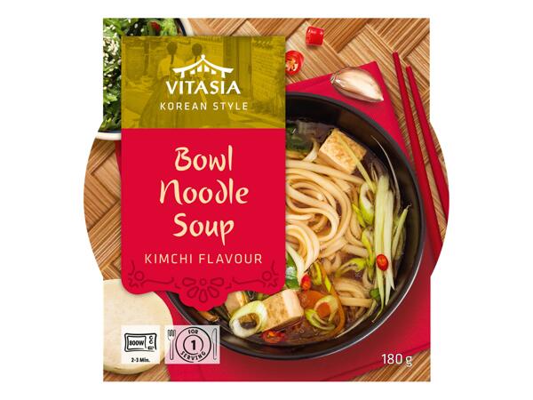 Soup with kimchi