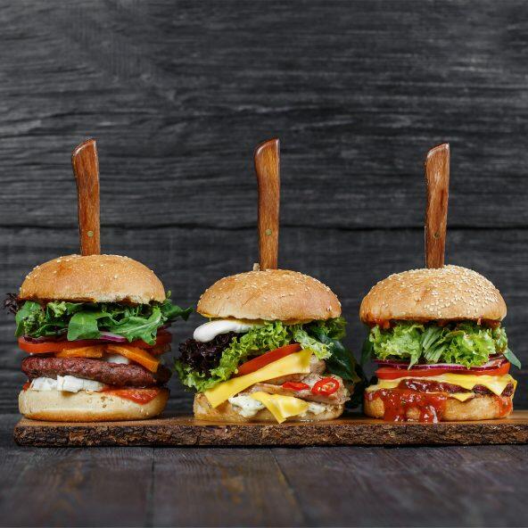 Black Angus sliders