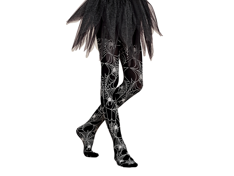 Girls' Halloween Tights
