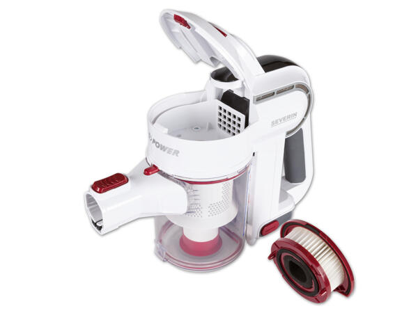 Severin 2-in-1 Akku-Handstielsauger „HV 7156"