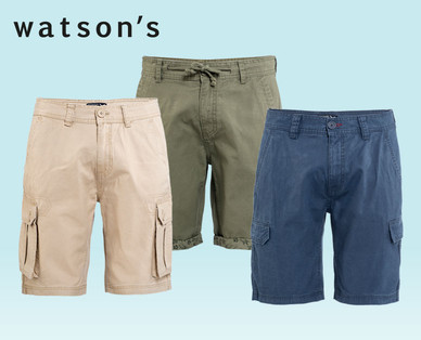 WATSON'S Herren-Cargoshorts