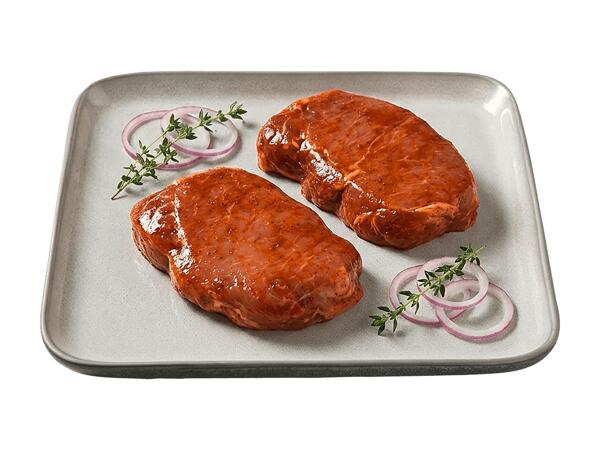 Schweinsnierstück-Steak mariniert XXL