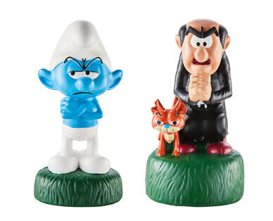 Smurf Garden Statues