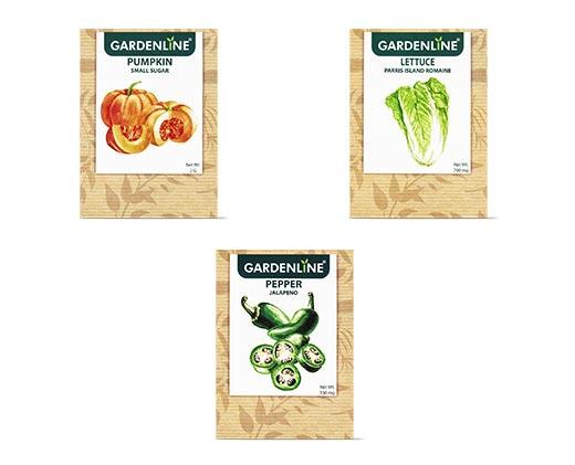 Gardenline 
 Vegetable or Herb Seed Packets