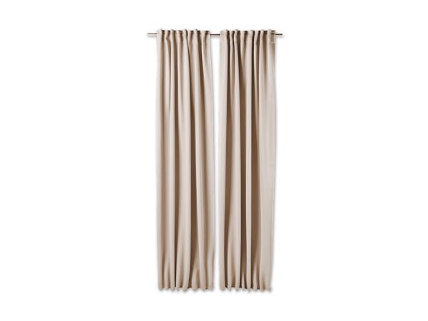Premium Vorhangschal-Set, 2-teilig