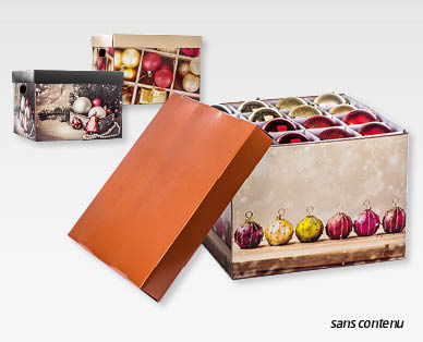 Coffret de boules de Noël