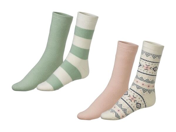Chaussettes thermorégulatrices, 2 paires