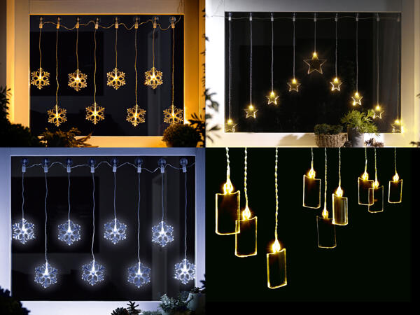 LED-Lichtervorhang