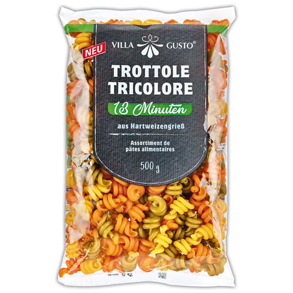 Italienische hartweizennudeln