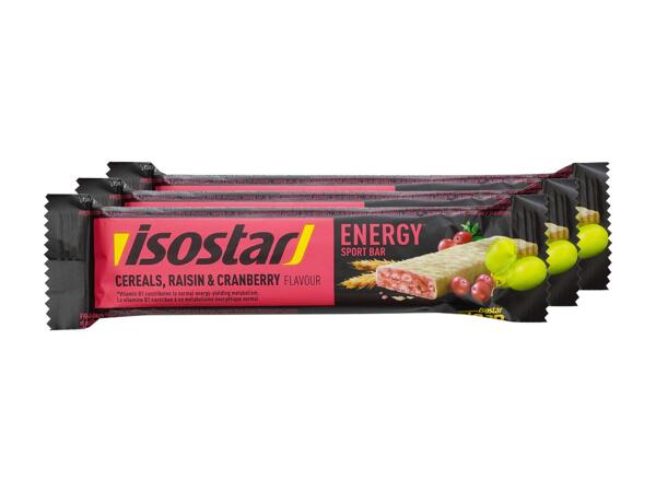 Barre Energy Isostar, pack de 3​